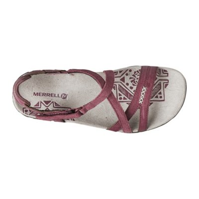 sandales merrell sandspur rose ltr marron clair femme