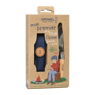 couteau coffret mon premier opinel hetre