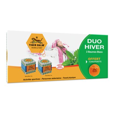 coffret duo hiver lot de 2 baumes blancs +
