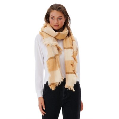 écharpe femme breeze check scarf