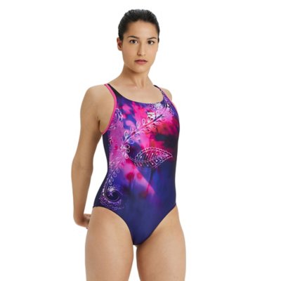 maillot de bain 1 pièce femme u back placement