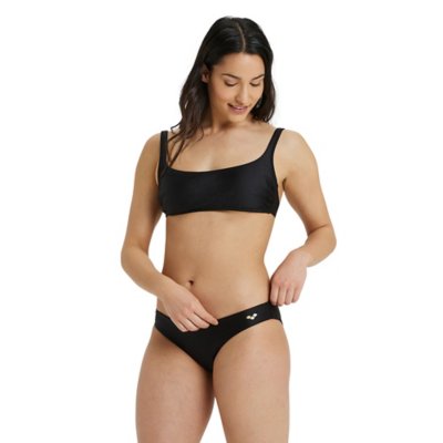 maillot de bain 2 pièces femme bralette solid