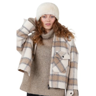 cache-oreilles femme fur