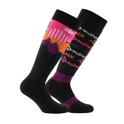 chaussettes de ski fille mi bas junior tech