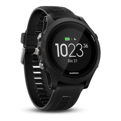 Montre de course GPS Garmin Forerunner 935 avec fréquence cardiaque au  poignet, noire