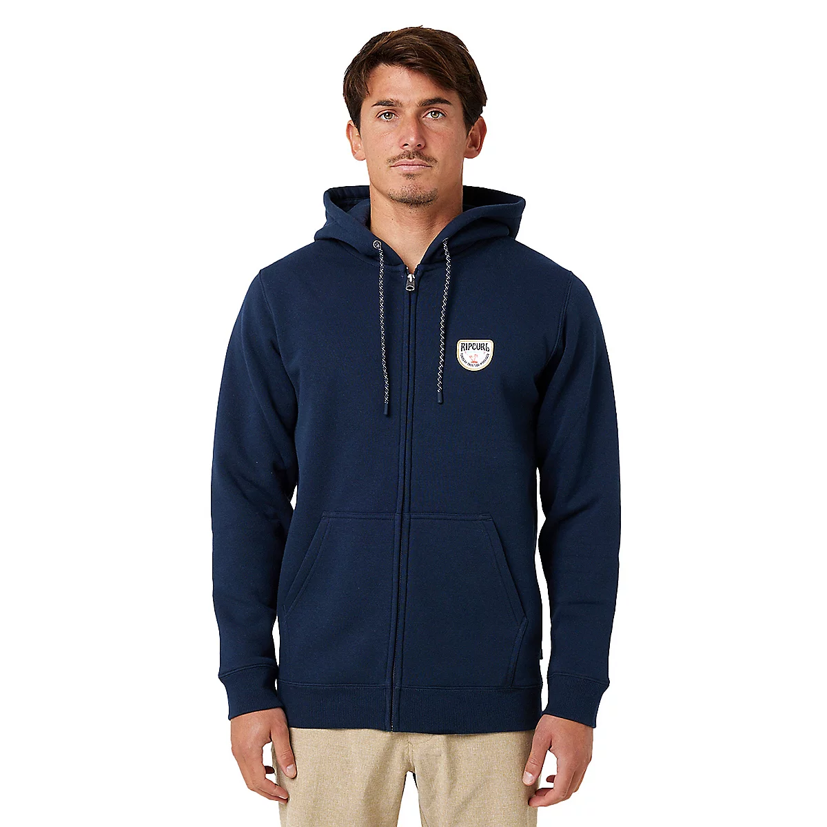 sweatshirt zippé à capuche homme lwa zip thru hood