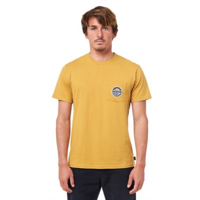 tee-shirt à manches courtes homme horizon badge s/s