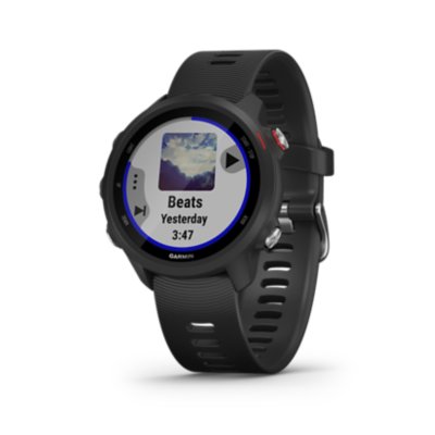 montre gps & cardio forerunner® 245 music noire