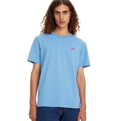 tee-shirt à manches courtes homme ss original hm tee 0160 lichen blue