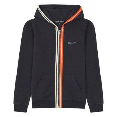 sweatshirt zippé à capuche garçon g-rec zip