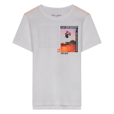 tee-shirt à manches courtes garçon t-ambre