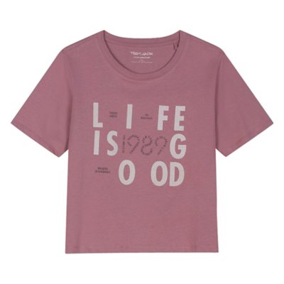 tee-shirt à manches courtes fille t-good mc