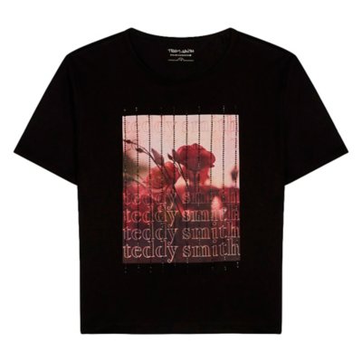 tee-shirt à manches courtes fille t-prisme mc