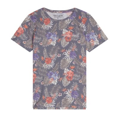 tee-shirt à manches courtes garçon t-flowers mc