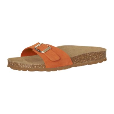 claquettes femme stacy suede