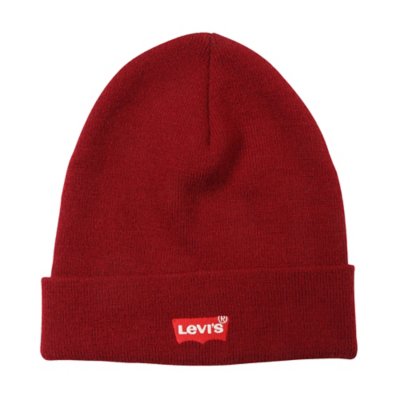 bonnet homme red batwing embroidered slouchy bea