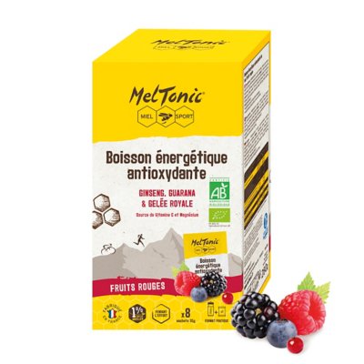 boisson énergétique antioxydante fruits rouges