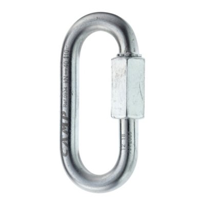 maillon oval zingué 8 mm