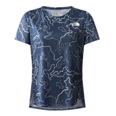 tee-shirt de running à manches courtes femme printed sunriser