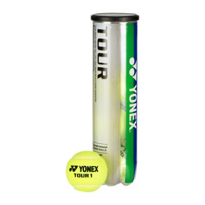 balle de tennis avec pression tube tour
