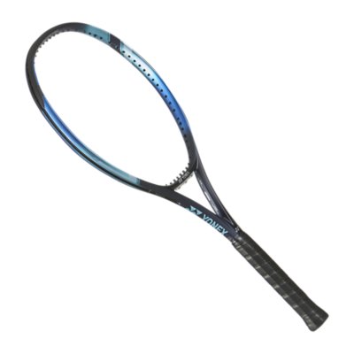 raquette de tennis non cordée adulte ezone 100 sky blue nc