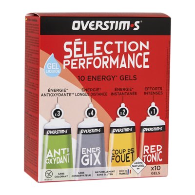 gel énergétique selection performance liquide 10 tu