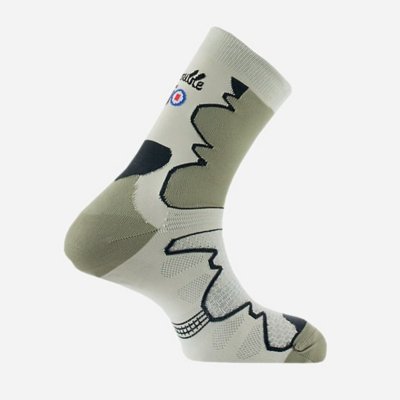 chaussettes de randonnée adulte tige haute double trek