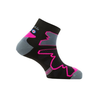 chaussettes de randonnée adulte tige courte double trek mid