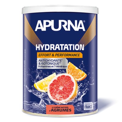 boisson d'hydratation agrumes