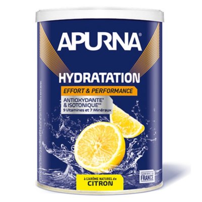 boisson d'hydratation citron
