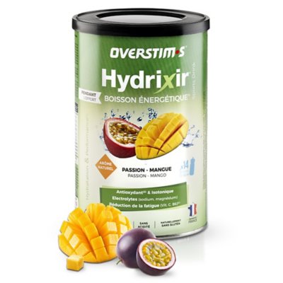 boisson d'hydratation hydrixir antioxydant mangue passion