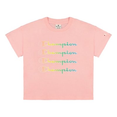 tee-shirt à manches courtes femme crewneck croptop