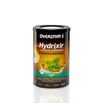 boisson d'hydratation hydrixir longue distance menthe