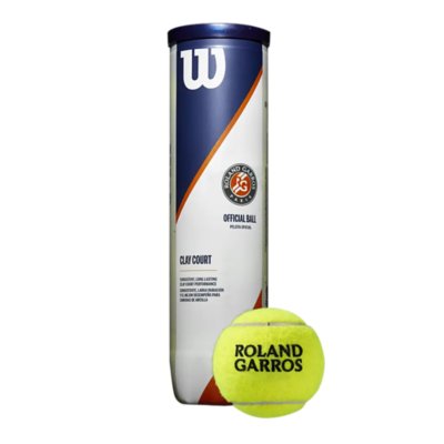 balle de tennis avec pression roland garros clay ct 4 ball