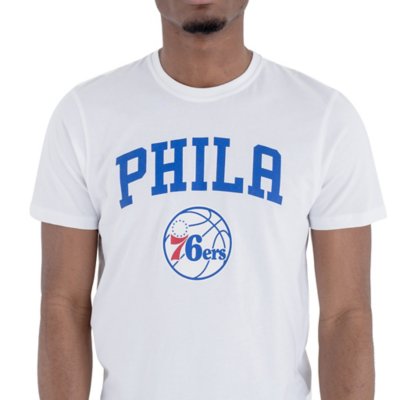 tee-shirt de basketball homme team logo philadelphia 76ers