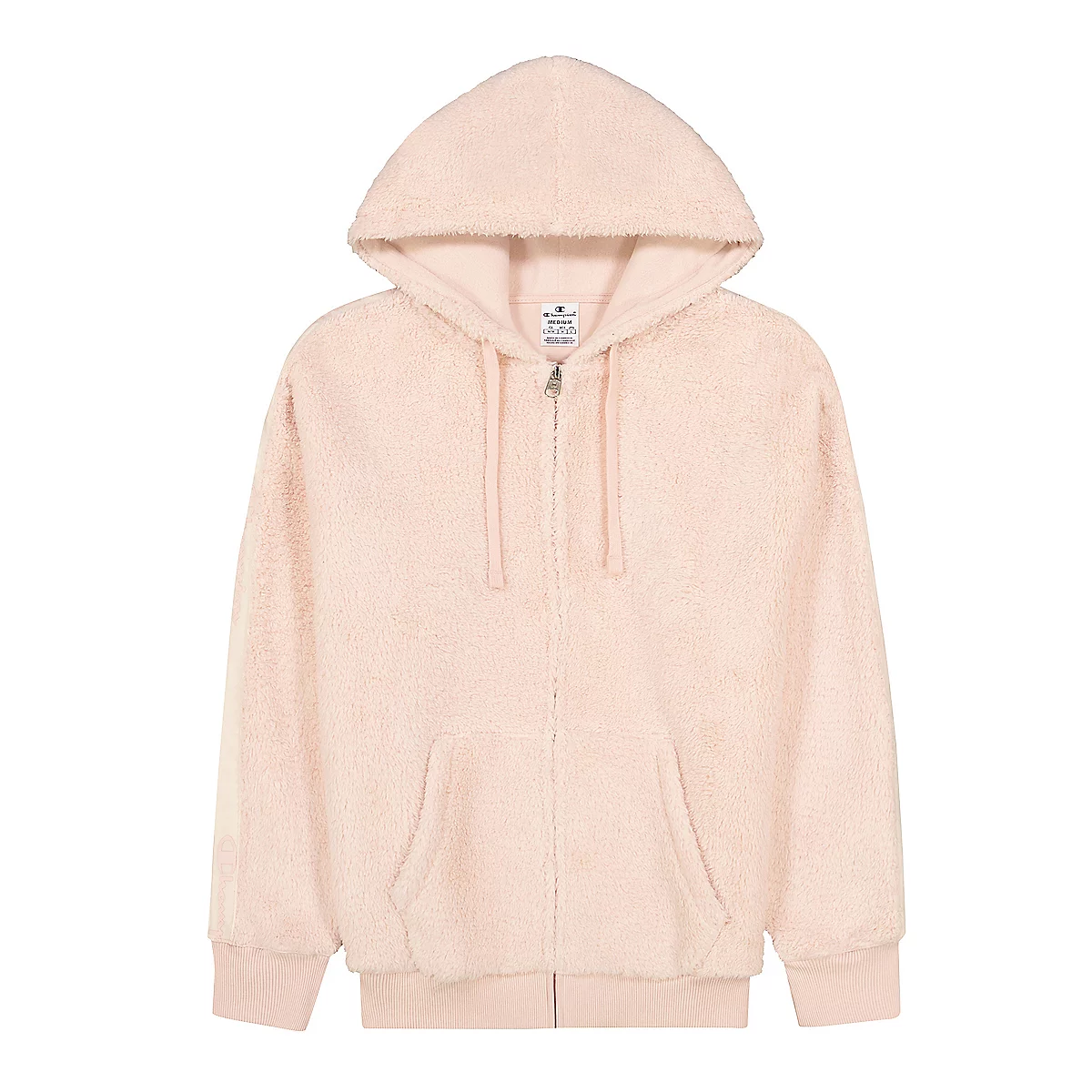 sweatshirt zippé à capuche femme hooded half zip