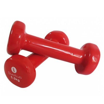 haltères epox rouge