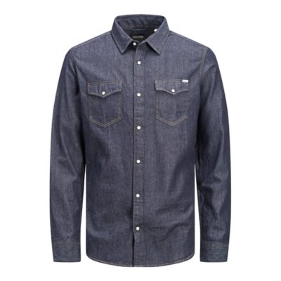 chemise à manches longues homme jjesheridan l/s
