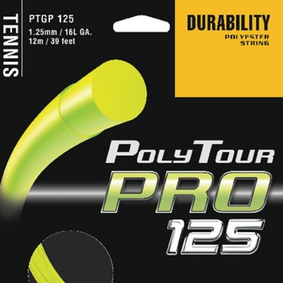 cordage de tennis polytour pro 125