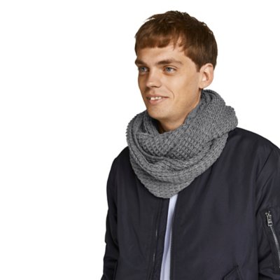 tour de cou homme jacwaffle knit tube noos