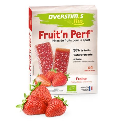 pâte de fruits énergétique bio fruit'n perf