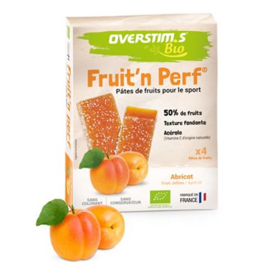 pâte de fruits énergétique bio fruit'n perf