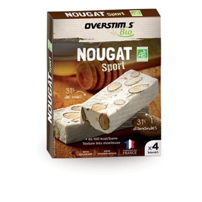 barre énergétique nougat bio