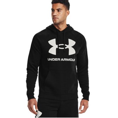 sweatshirt à capuche homme ua rival fleece big logo hd
