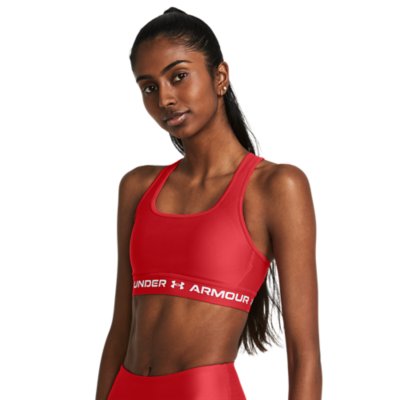 Under Armour - Brassière de sport à maintien moyen avec bretelles