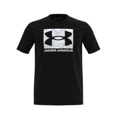 tee-shirt à manches courtes homme ua abc camo boxed logo ss