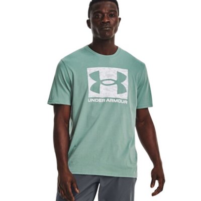 tee-shirt à manches courtes homme ua abc camo boxed logo ss