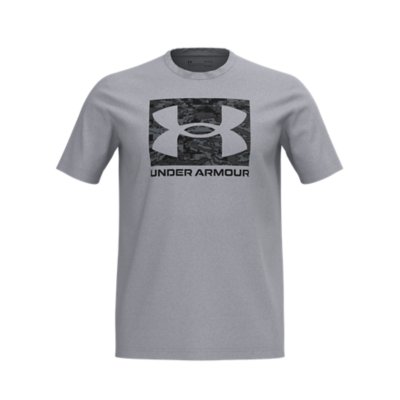 tee-shirt à manches courtes homme ua abc camo boxed logo ss