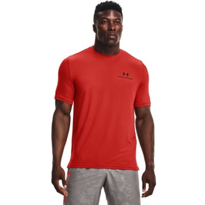 tee-shirt de training à manches courtes homme ua rush energy ss