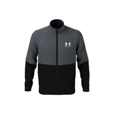 Veste de survêtement Gris Homme Under Armour Pique Track